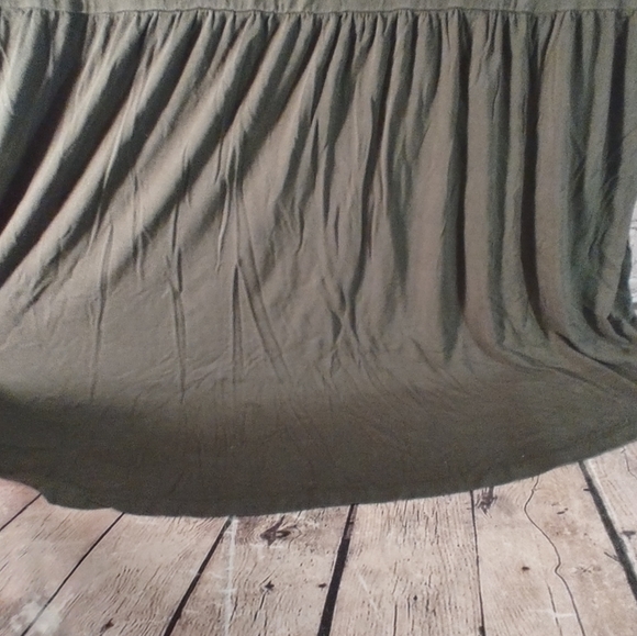 Torrid Super Soft Green Green Flowy Tee Shirt 3X - Picture 10 of 13